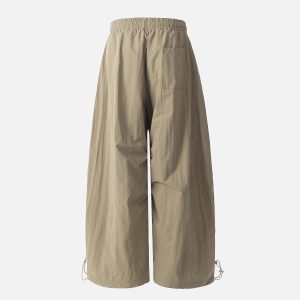Concert Outfit Baggy Pleated Cargo Pants