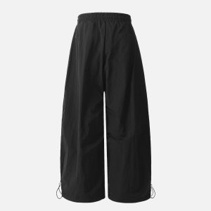 Concert Outfit Baggy Pleated Cargo Pants