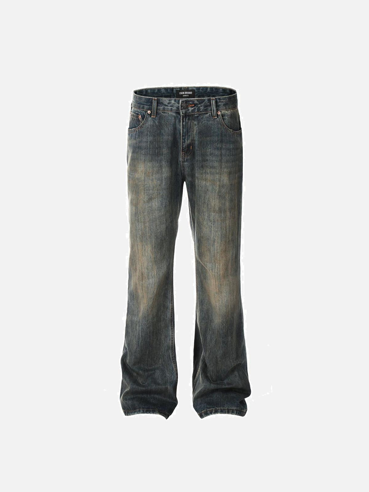Concert Outfit Bamboo Texture Flared Jeans Concert Outfit Bamboo Texture Flared Jeans