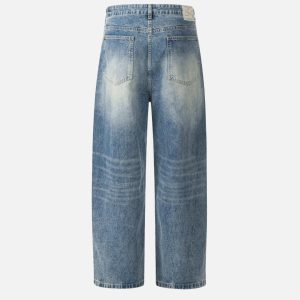 Concert Outfit Basic Barrel Baggy Jeans