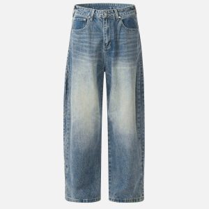 Concert Outfit Basic Barrel Baggy Jeans