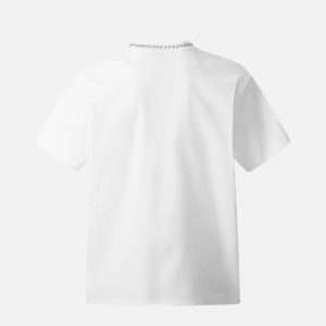 Concert Outfit Beaded Crew Neck High Street Tee