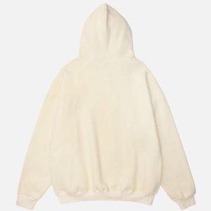 Concert Outfit Bear Shopping Cart Print Hoodie