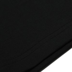 Concert Outfit Black Graphic Crew Neck T-Shirt