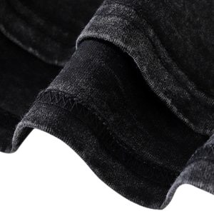 Concert Outfit Black Panther Print T-Shirt