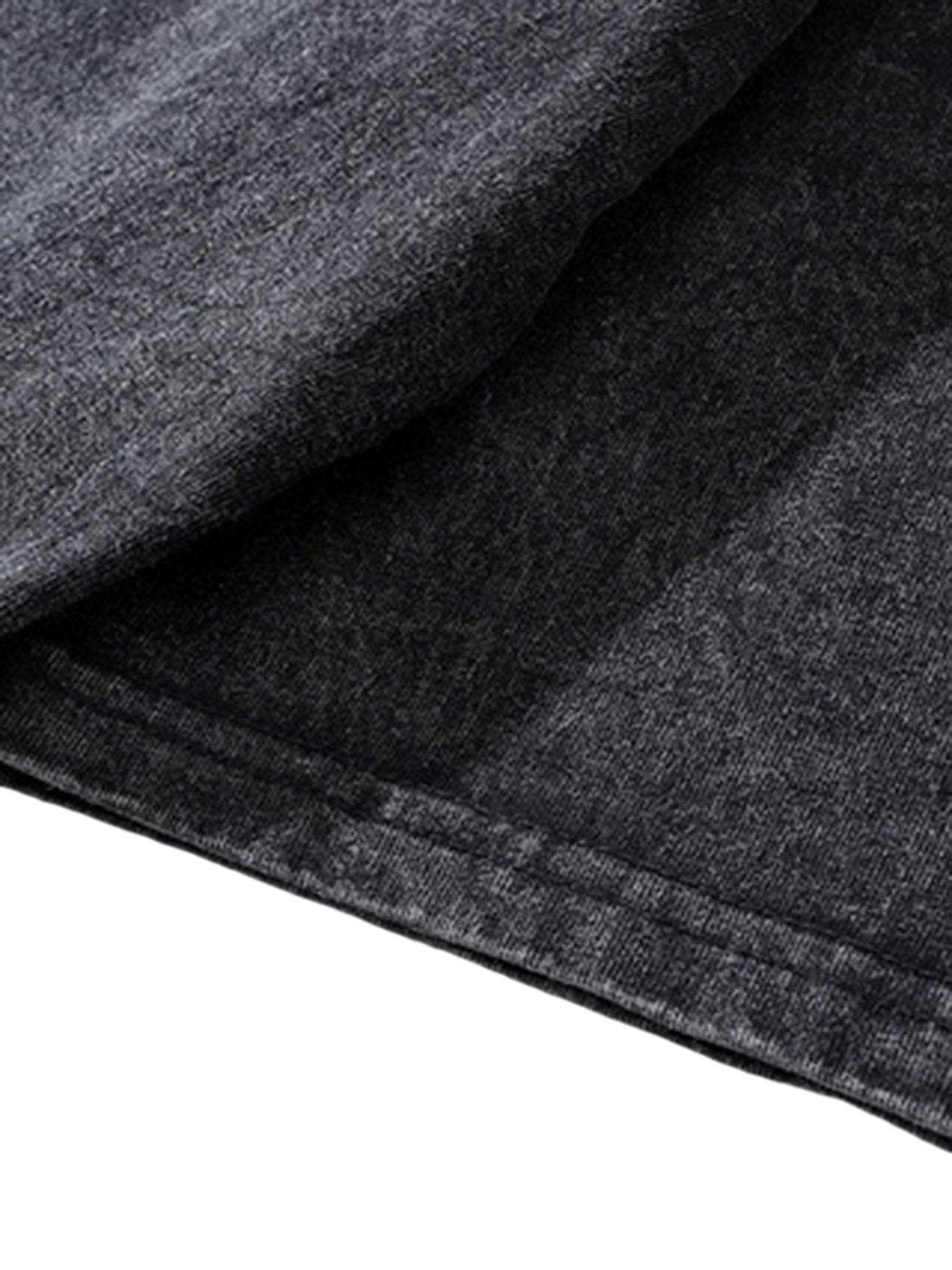 Concert Outfit Black Panther Print T-Shirt Concert Outfit Black Panther Print T-Shirt