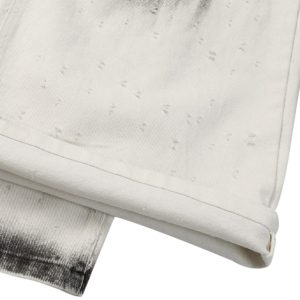 Concert Outfit Black Stains Washed Jeans