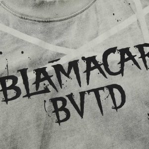 Concert Outfit BLAMACAR BVTD Oversized Tie-Dye T-Shirt