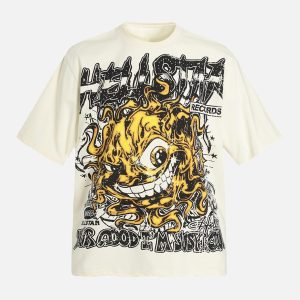 Concert Outfit Bold Artwork Graphic T-Shirt