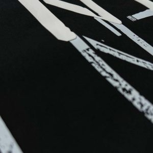 Concert Outfit Bold Letter Graphic Short-Sleeve Shirt