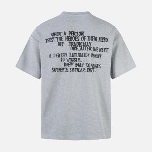 Concert Outfit Bold Statement Graphic T-Shirt