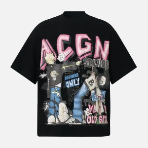 Concert Outfit Bold Streetwear Design Graphic T-Shirt