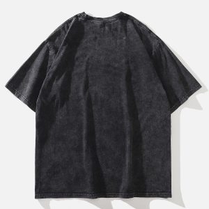 Concert Outfit Bone Butterfly Washed Graphic Tee