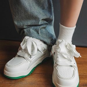 Concert Outfit Breathable Thick-Soled Versatile Board Shoes