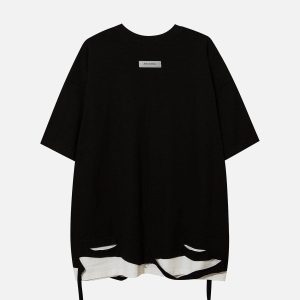 Concert Outfit Broken Chain Decoration Tee