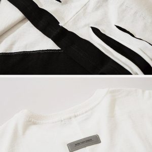 Concert Outfit Broken Chain Decoration Tee