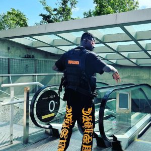 Concert Outfit Burning Text Embroidered Letters Jeans