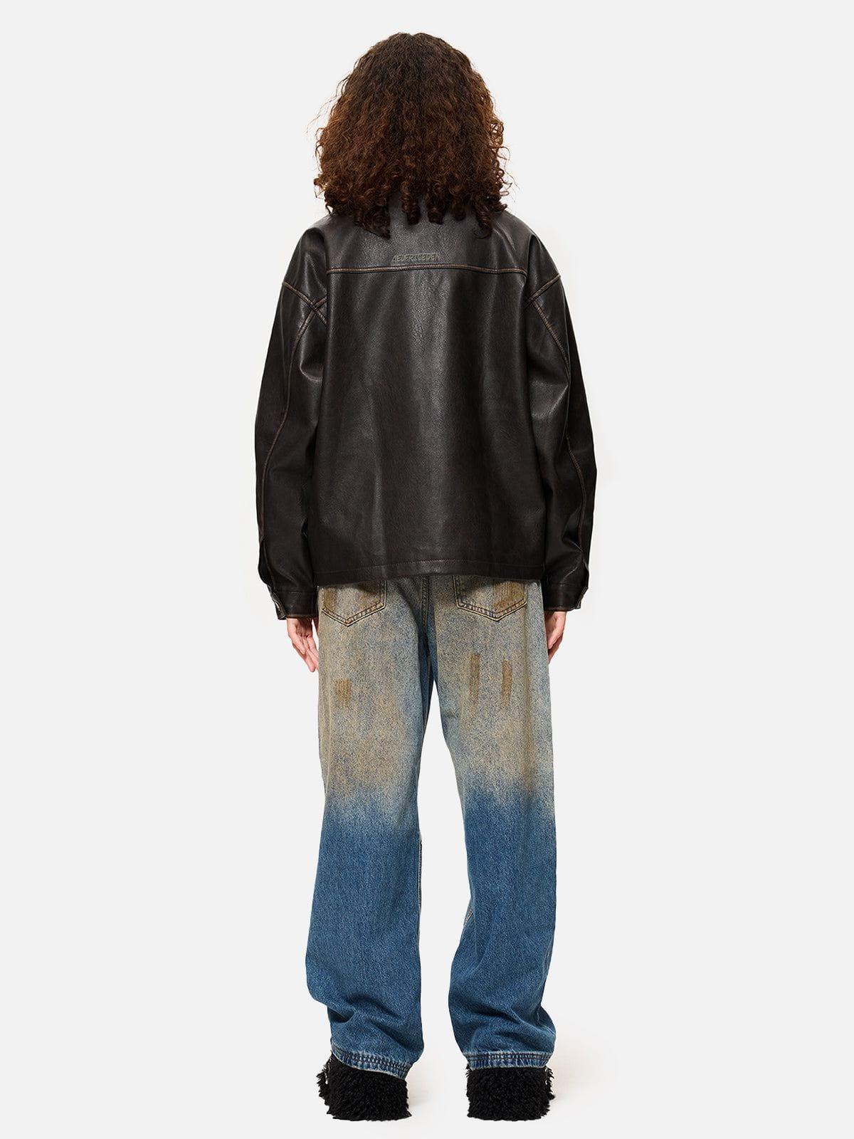 Concert Outfit Butterfly Faux Leather Jacket Concert Outfit Butterfly Faux Leather Jacket