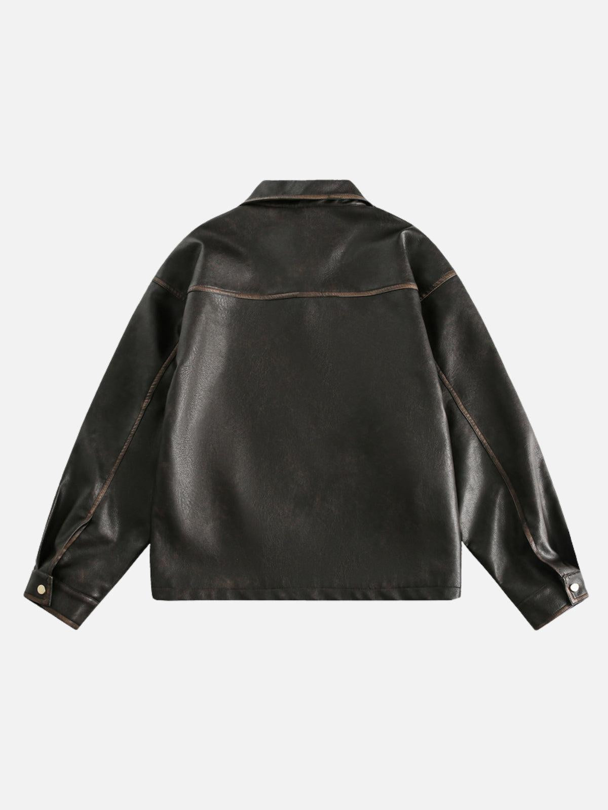 Concert Outfit Butterfly Faux Leather Jacket Concert Outfit Butterfly Faux Leather Jacket