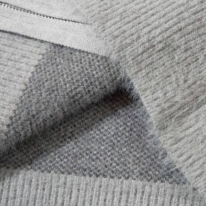 Concert Outfit Butterfly Jacquard  Knit Mock Neck Sweater