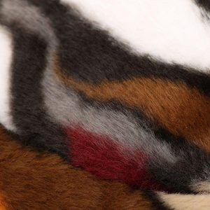 Concert Outfit Camo Stripe Plush Vintage Bucket Hat