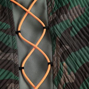 Concert Outfit Camouflage Diamond Patchwork Jacket