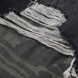 Concert Outfit Camouflage Distressed Jeans