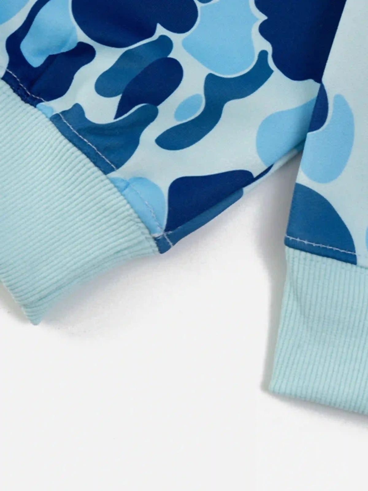 Concert Outfit Camouflage Double Cap Design Hoodie Concert Outfit Camouflage Double Cap Design Hoodie