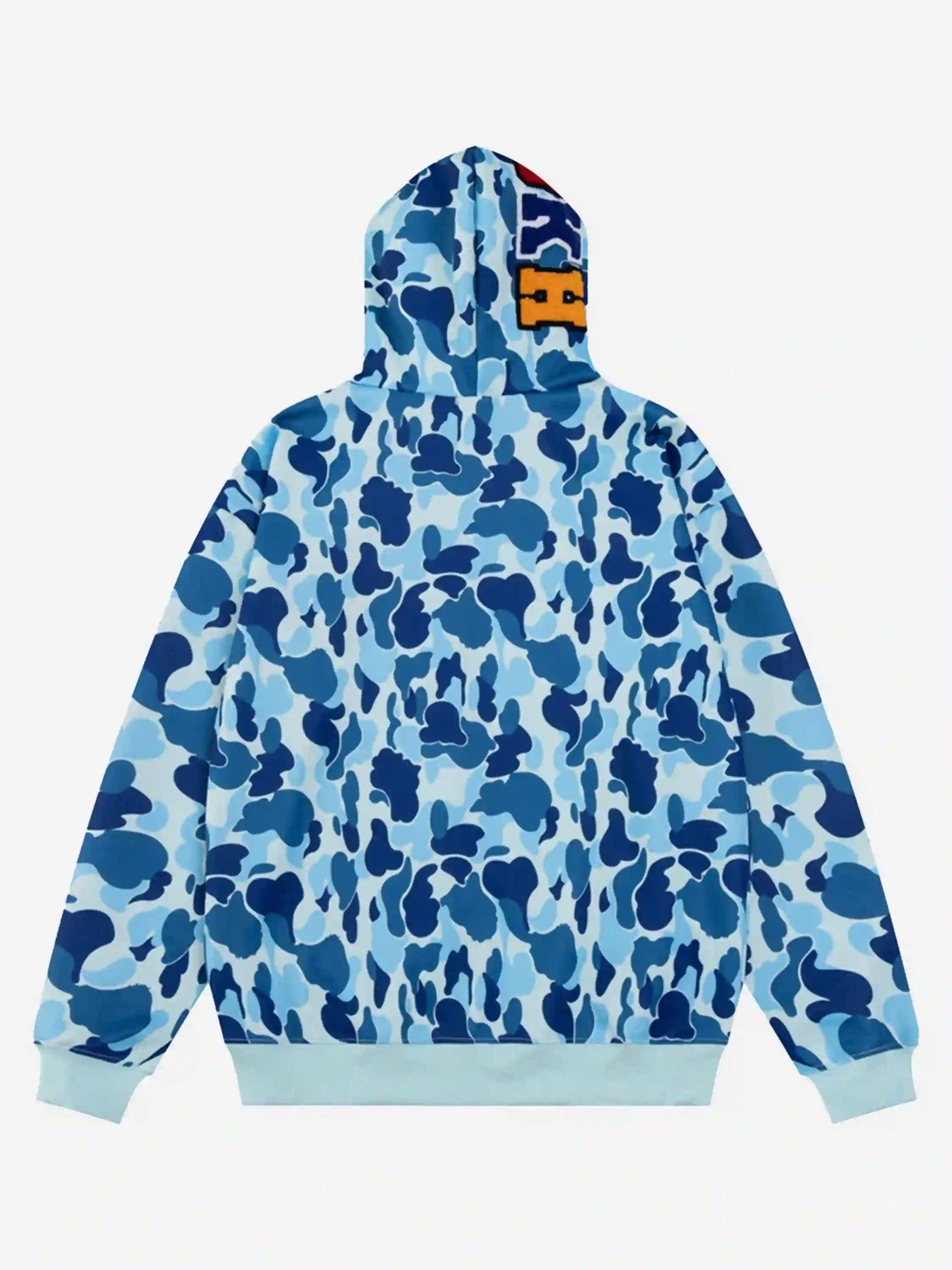 Concert Outfit Camouflage Double Cap Design Hoodie Concert Outfit Camouflage Double Cap Design Hoodie