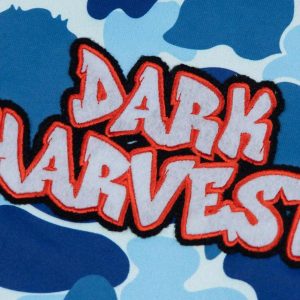 Concert Outfit Camouflage Double Cap Design Hoodie