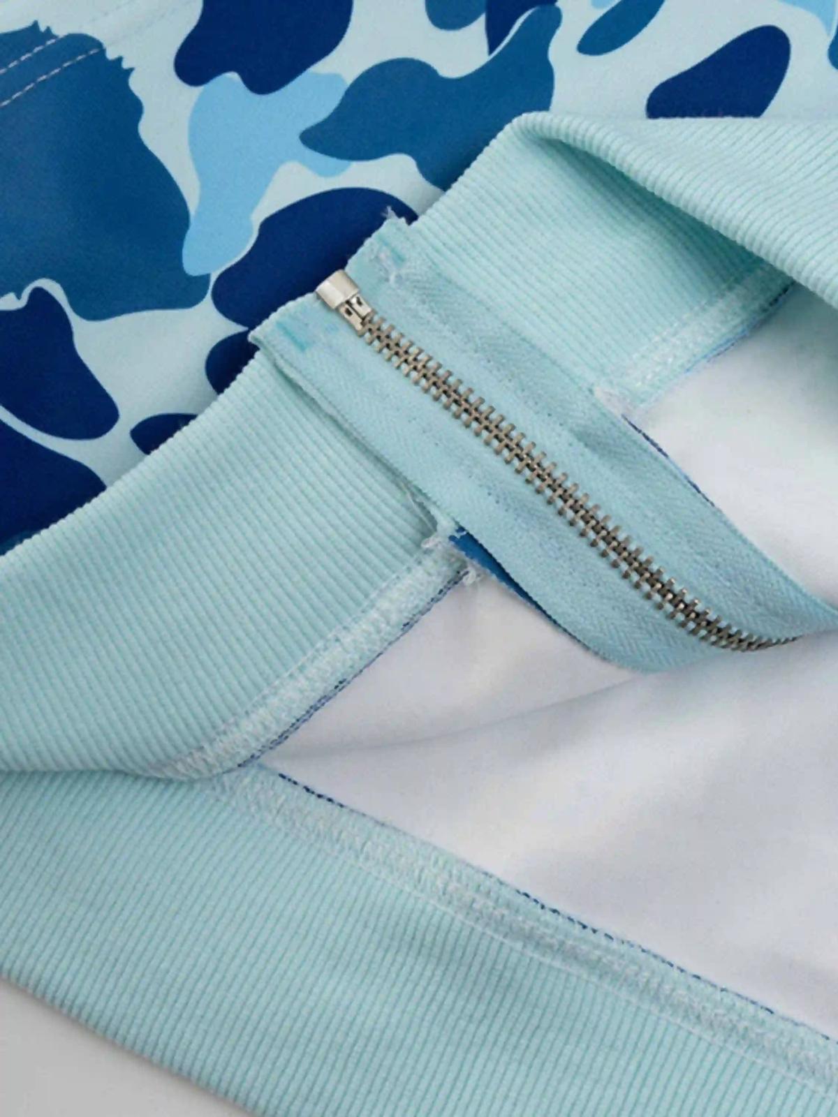 Concert Outfit Camouflage Double Cap Design Hoodie Concert Outfit Camouflage Double Cap Design Hoodie