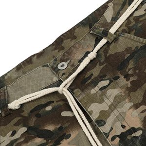 Concert Outfit Camouflage Drawstring Cargo Pants