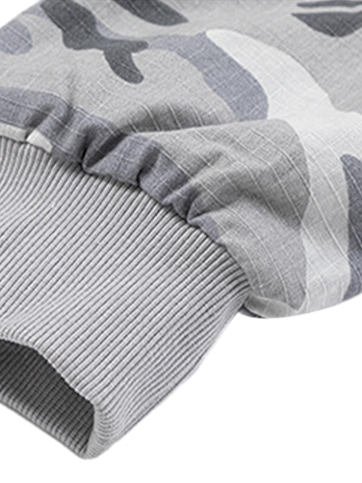 Concert Outfit Camouflage Fleece Hooded Jacket Concert Outfit Camouflage Fleece Hooded Jacket