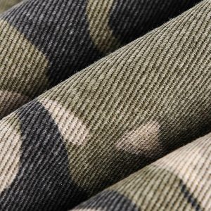 Concert Outfit Camouflage Fur Hooded Jacket