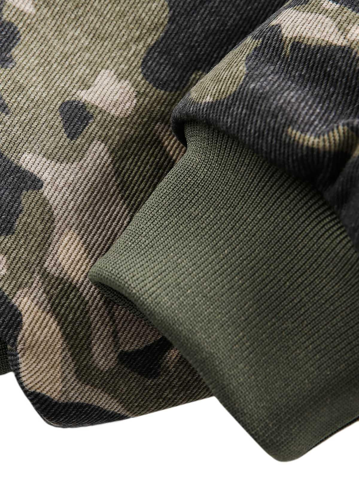 Concert Outfit Camouflage Fur Hooded Jacket Concert Outfit Camouflage Fur Hooded Jacket