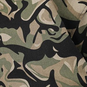 Concert Outfit Camouflage Fur Zipper Hoodie