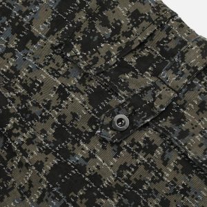 Concert Outfit Camouflage Loose Jeans