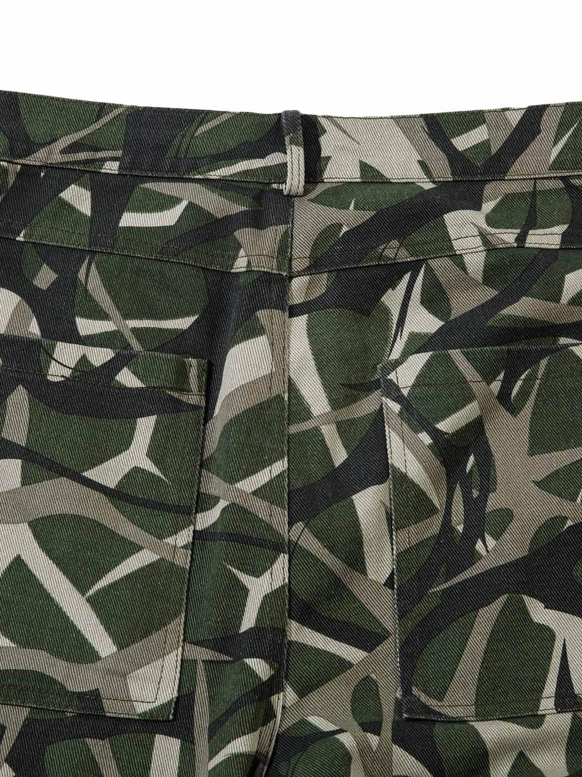 Concert Outfit Camouflage Multi-Pocket Cargo Pants Concert Outfit Camouflage Multi-Pocket Cargo Pants