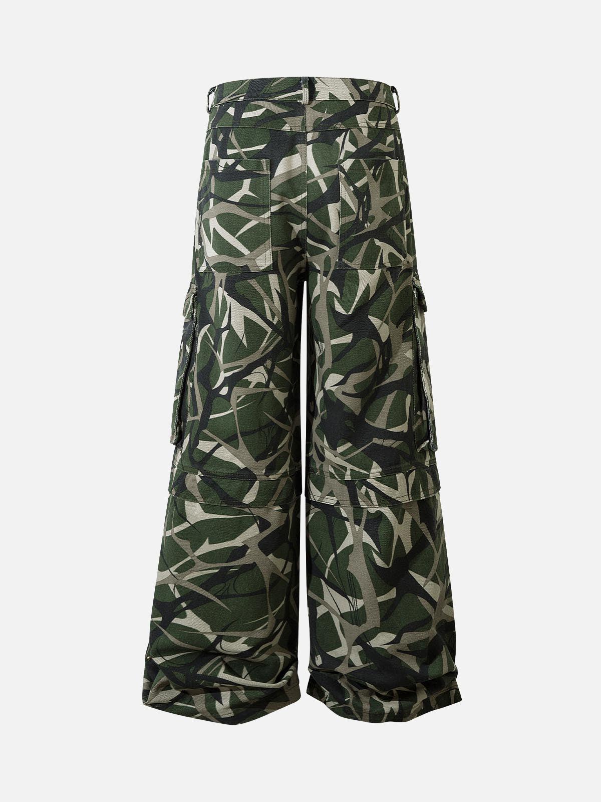 Concert Outfit Camouflage Multi-Pocket Cargo Pants Concert Outfit Camouflage Multi-Pocket Cargo Pants