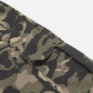 Concert Outfit Camouflage Multi-Pocket Work Pants