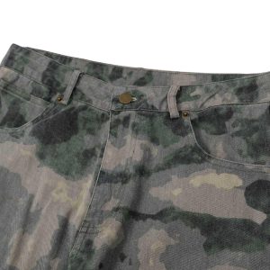 Concert Outfit Camouflage Multi-Pockets Cargo Pants