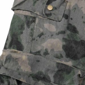 Concert Outfit Camouflage Multi-Pockets Cargo Pants
