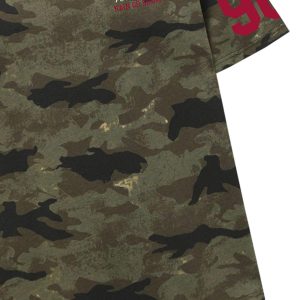 Concert Outfit Camouflage NO.96 Print T-Shirt