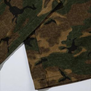 Concert Outfit Camouflage Oversize Denim Cargo Pants