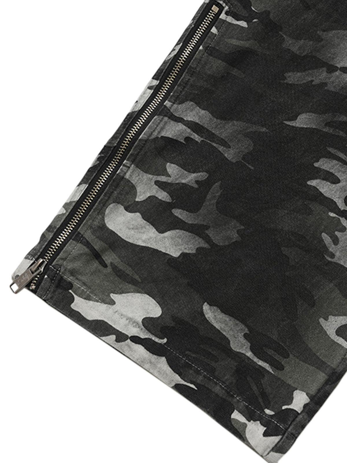 Concert Outfit Camouflage Retro Multi-Pocket Cargo Pants Concert Outfit Camouflage Retro Multi-Pocket Cargo Pants