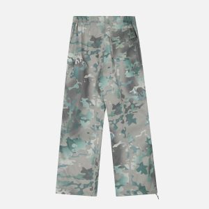 Concert Outfit Camouflage Tie-Dye Cargo Pants