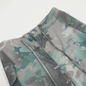 Concert Outfit Camouflage Tie-Dye Cargo Pants