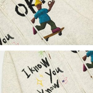 Concert Outfit Cartoon Character Leisure Hoodie