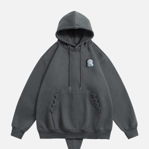 Concert Outfit Cartoon Dinosaur Hoodie