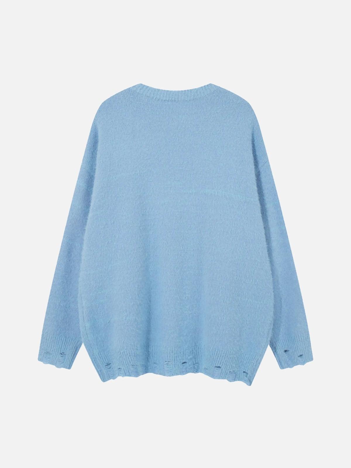 Concert Outfit Cartoon Spotted Puppy Sweater Concert Outfit Cartoon Spotted Puppy Sweater